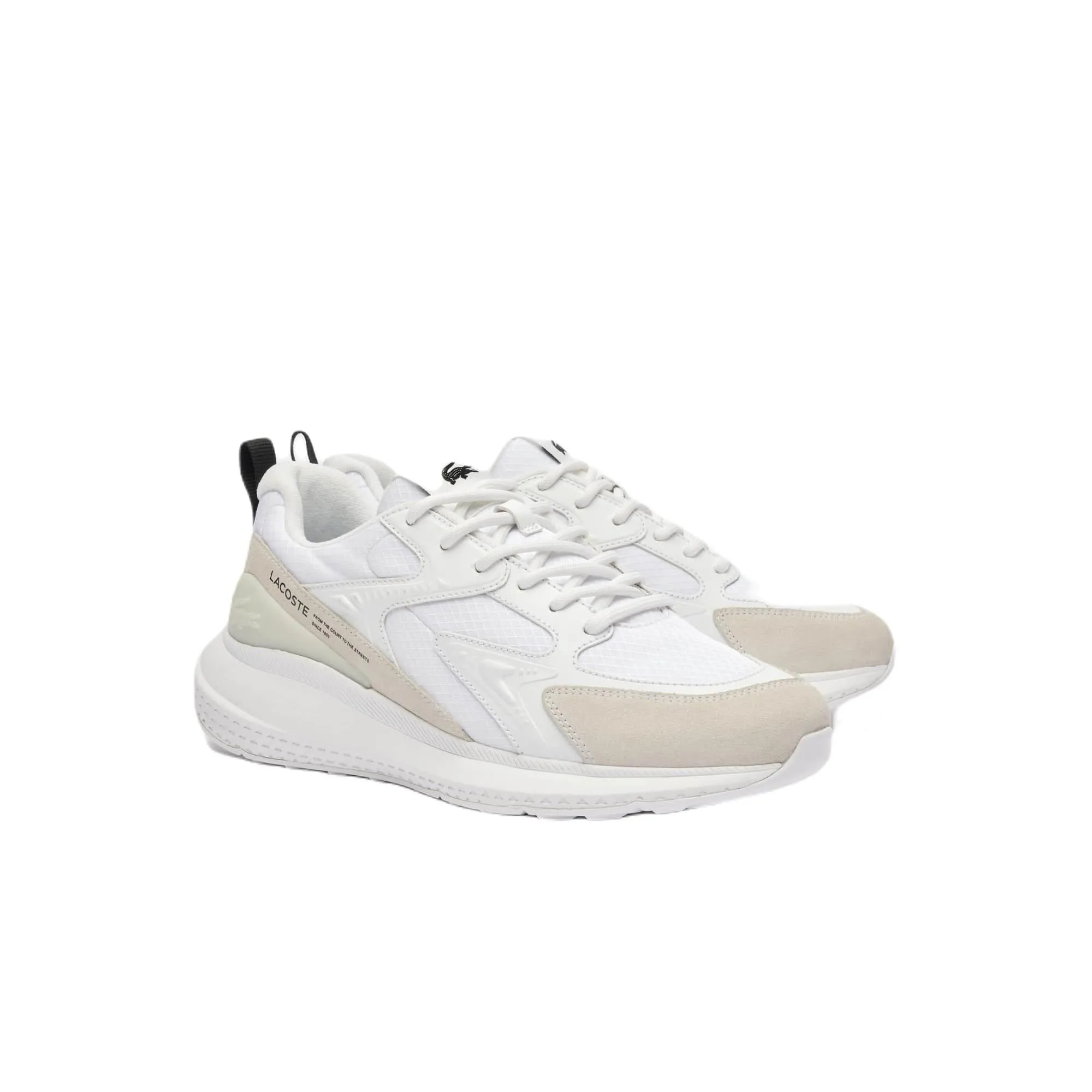 'L003 Evo' men's lace-up sneaker - White