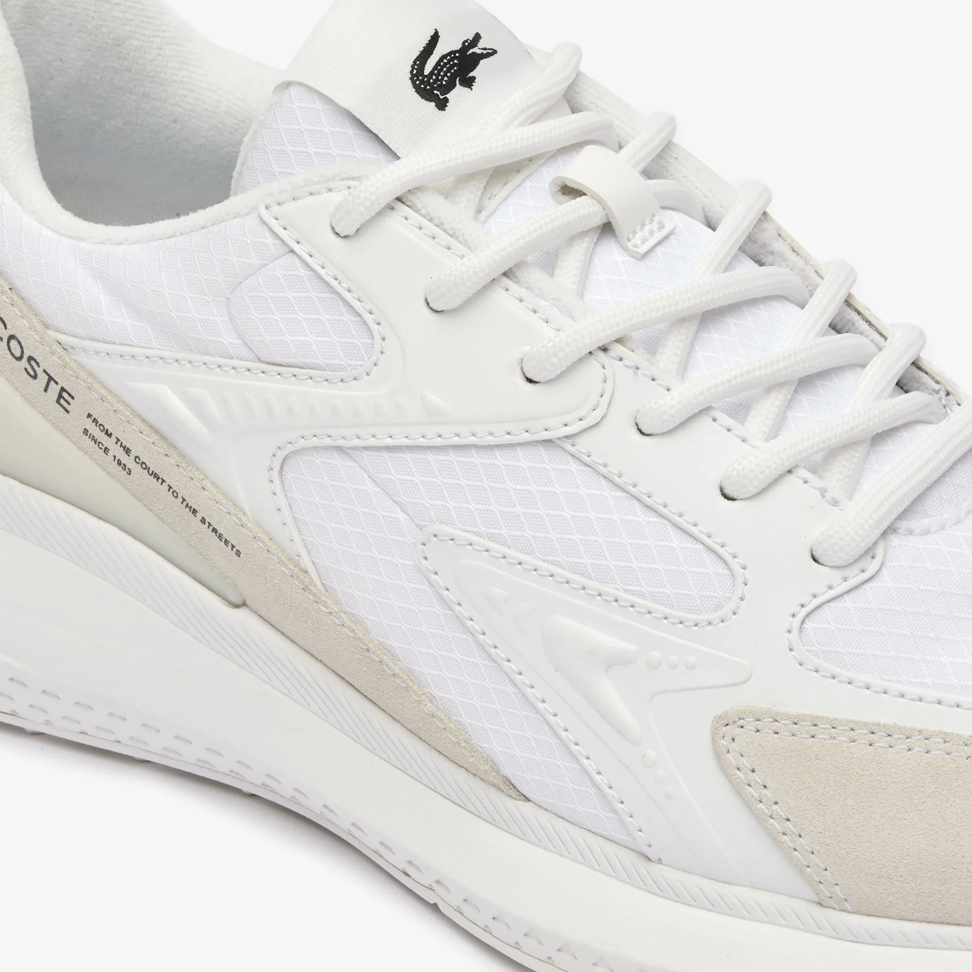 'L003 Evo' men's lace-up sneaker - White