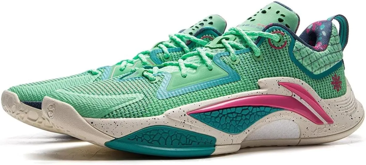 LI-NING BAD5 Dominator I Men Basketball Shoes Lightweight High Rebound Basketball Outdoor Sneaker ABFV003