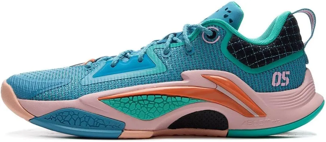 LI-NING BAD5 Dominator I Men Basketball Shoes Lightweight High Rebound Basketball Outdoor Sneaker ABFV003
