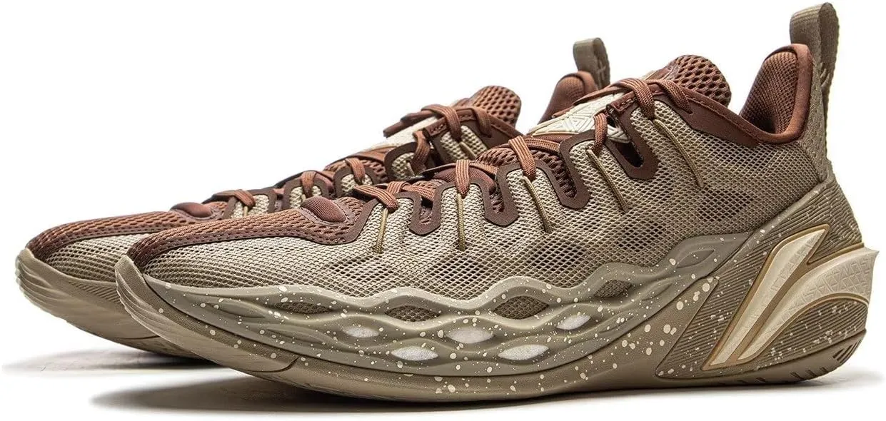 LI-NING Jimmy Buckets Men Professional Basketball Shoes Lightweight High Rebound Basketball Outdoor Sneakers ABAV023