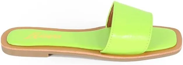 Liliana Footwear Women's Slip-on Sandals, MINDEE-2