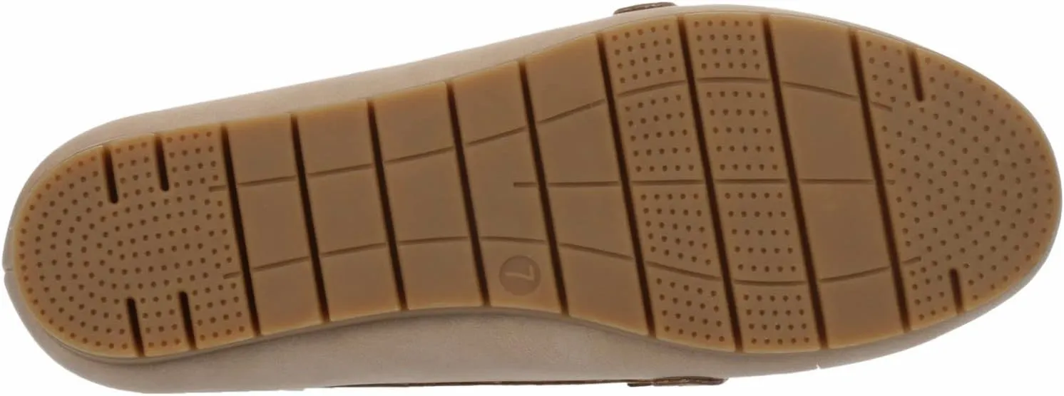 Lizbeth - Women's Slip-On Moc Toe Faux Leather Penny Loafer