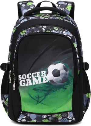 Lmwzh Backpack For Boys Elementary School Bags Kids Bookbag Waterproof Lightweight Durable Green （2023 Model）