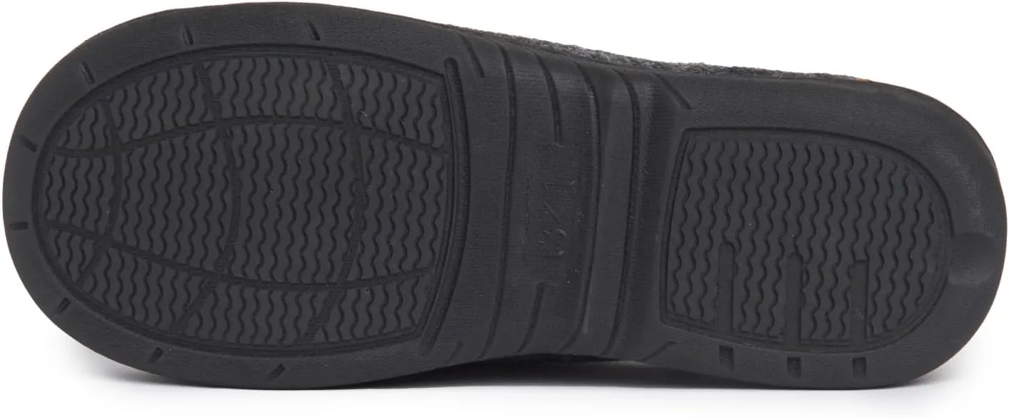 Lucky Brand Boy's Fleece Clog Micro Suede Tab Slippers – Comfortable and Cozy Footwear for Boys