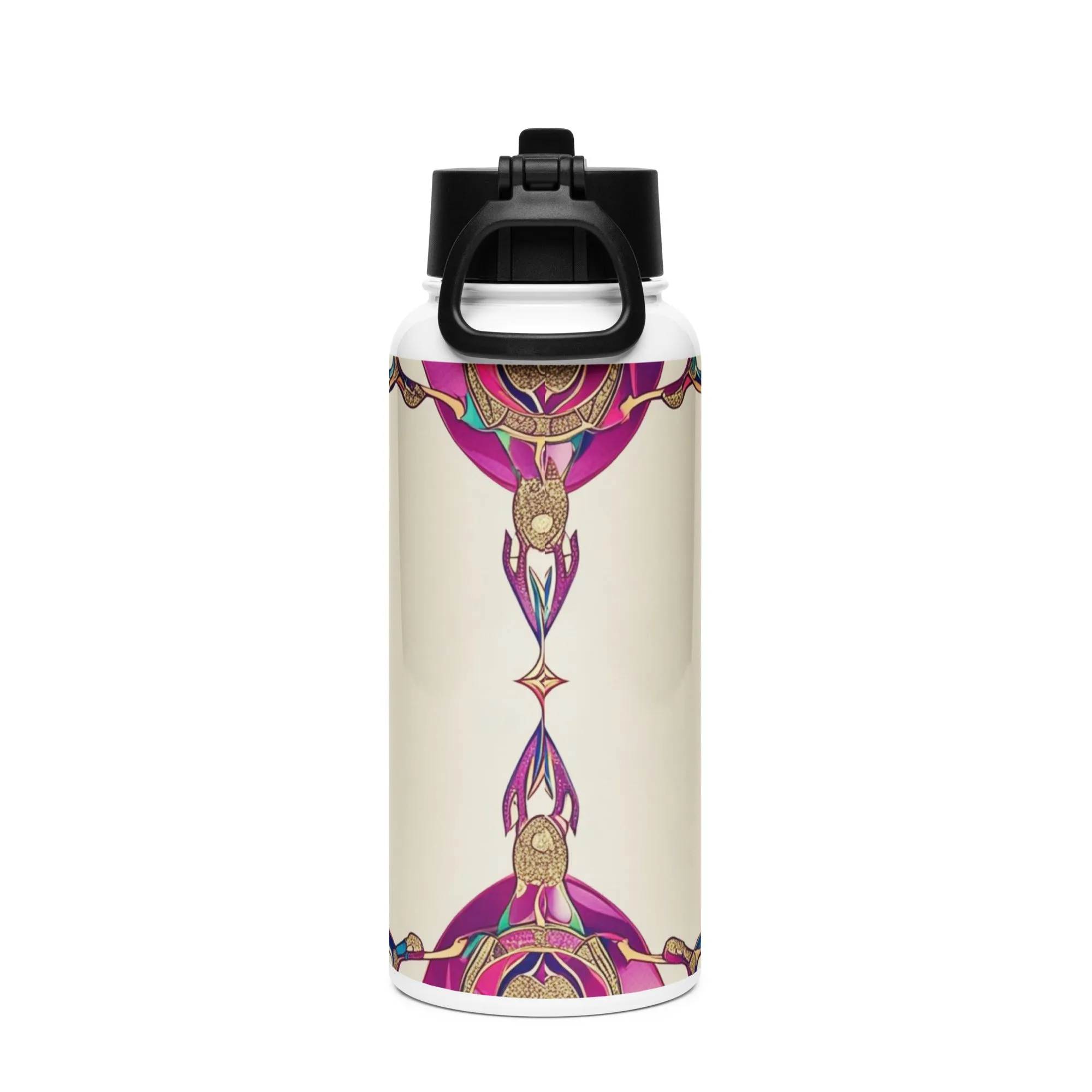 Lucky Charm Scorpius Stainless steel water bottle with a straw lid 32 oz