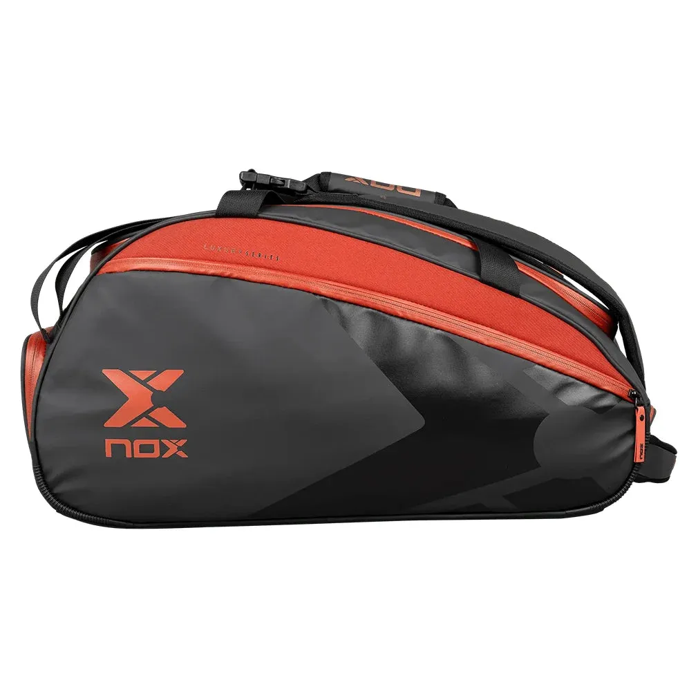 Luxury Open Series Padel Bag Black and Red