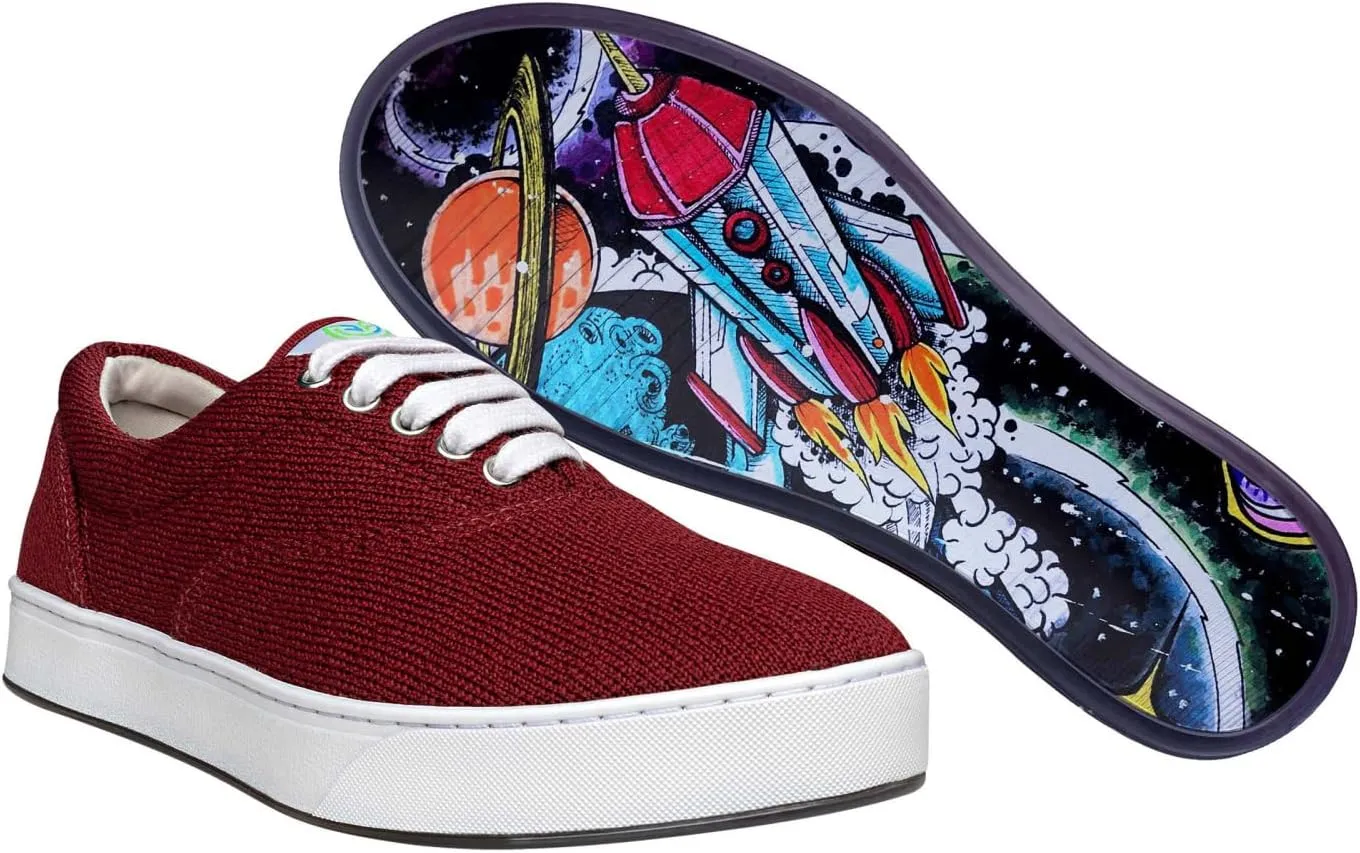 MaCae Unisex-Adult Original Knitting Lace-up Sneaker
