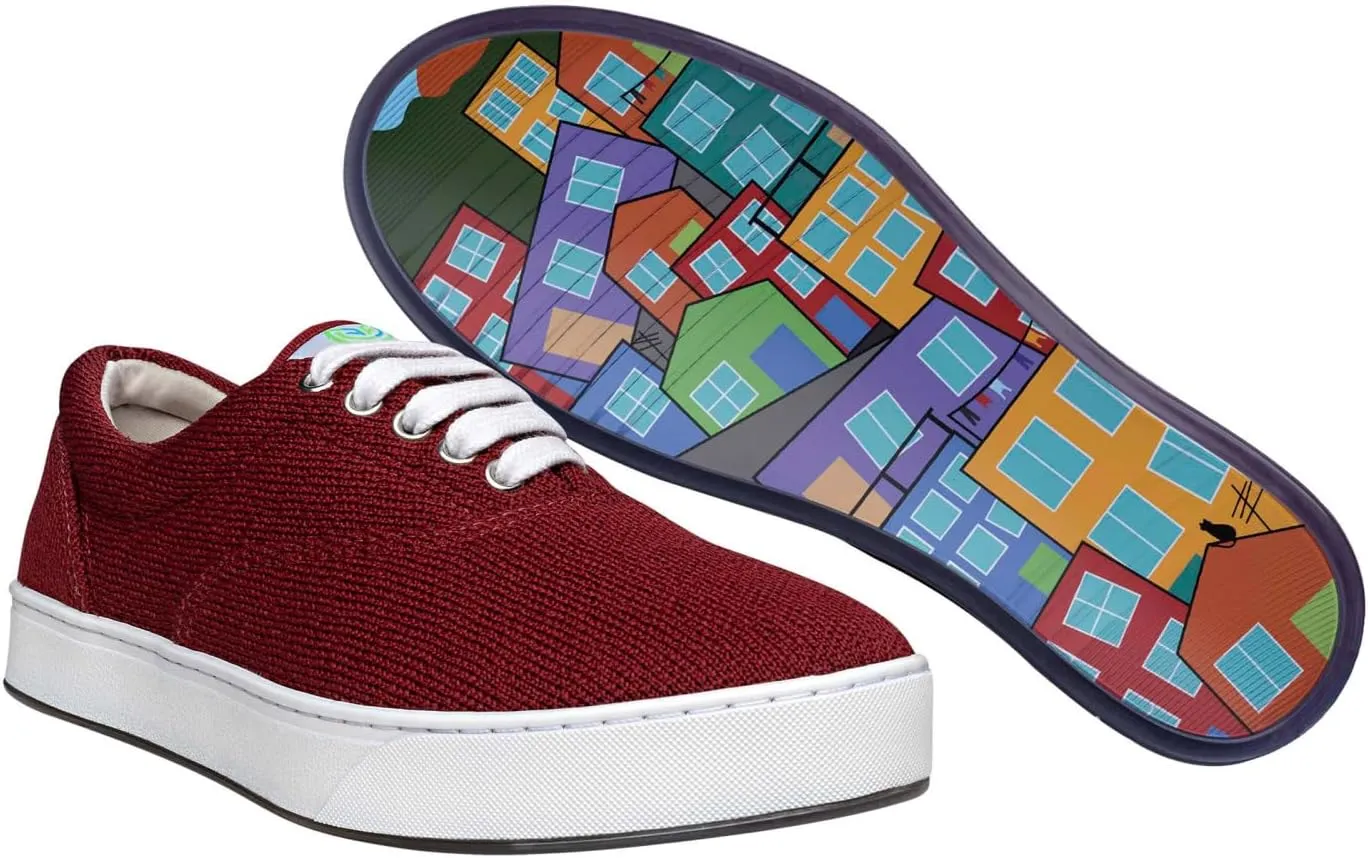 MaCae Unisex-Adult Original Knitting Lace-up Sneaker