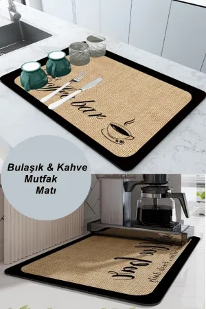 Magic Dish Washing Mat | Drying Mat 40x50 Dish Drying Mat Foldable Countertop Pad