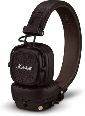 Marshall Major V On-Ear Bluetooth Headphone, Brown