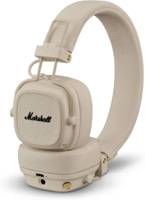 Marshall Major V On-Ear Bluetooth Headphone, Cream