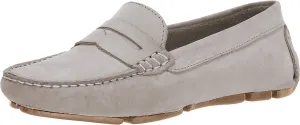 Massimo Matteo Penny Keeper - Loafers for Women - Rich Nubuck - Leather Upper - Cushioned Leather Footbed