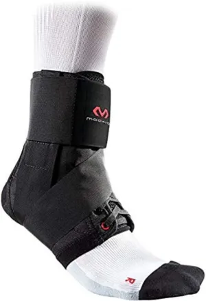 McDavid 195 Ultralight Ankle Brace with Figure-8 Strap, Black, X-Large
