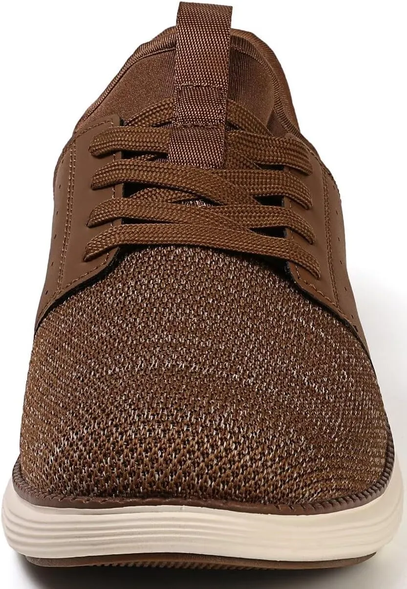 Men Casual Dress Shoes Hands Free Slip On Laceless Fashion Sneakers Lightweight Breathable Walking Shoes Gym Tennis Athletic