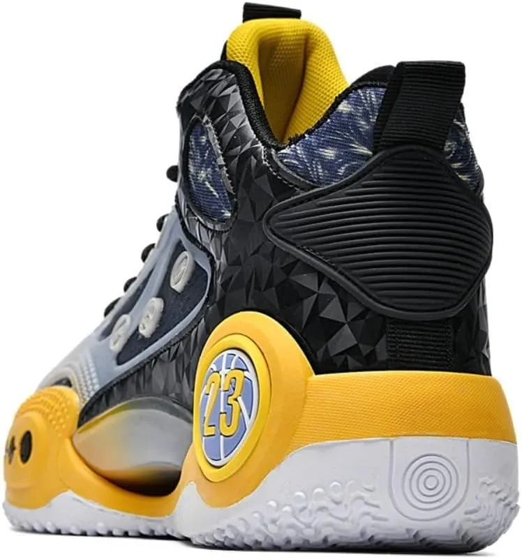 Men's Basketball Shoes Anti Slip Breathable Outdoor Fashion Graffiti Sports Boots