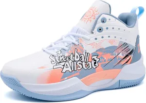 Men's Basketball Shoes Fashionable Multifunctional Outdoor Shoes Lightweight Wear-Resistant Shock-Absorbing Training Shoes Running Shoes