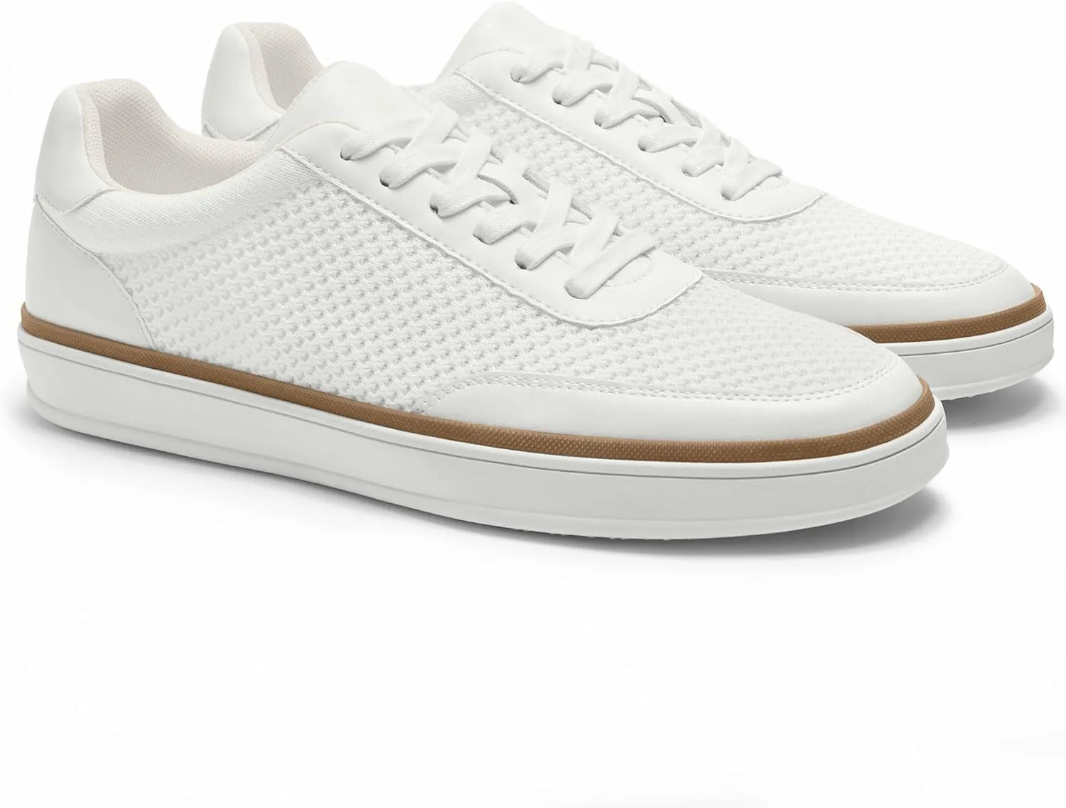 Mens Casual Shoes Breeze Mesh Dress Sneakers Lace-up Shoe Lightweight