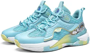 Mens Fashion Basketball Shoes Men's and Women's Non-Slip Casual Sneakers Women's Shock Absorption Lightweight Running Shoes