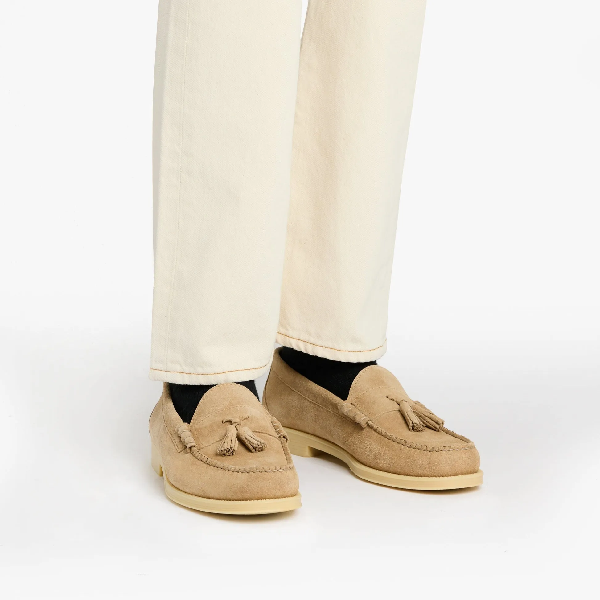 MENS LENNOX TASSEL EASY SUEDE WEEJUN LOAFER