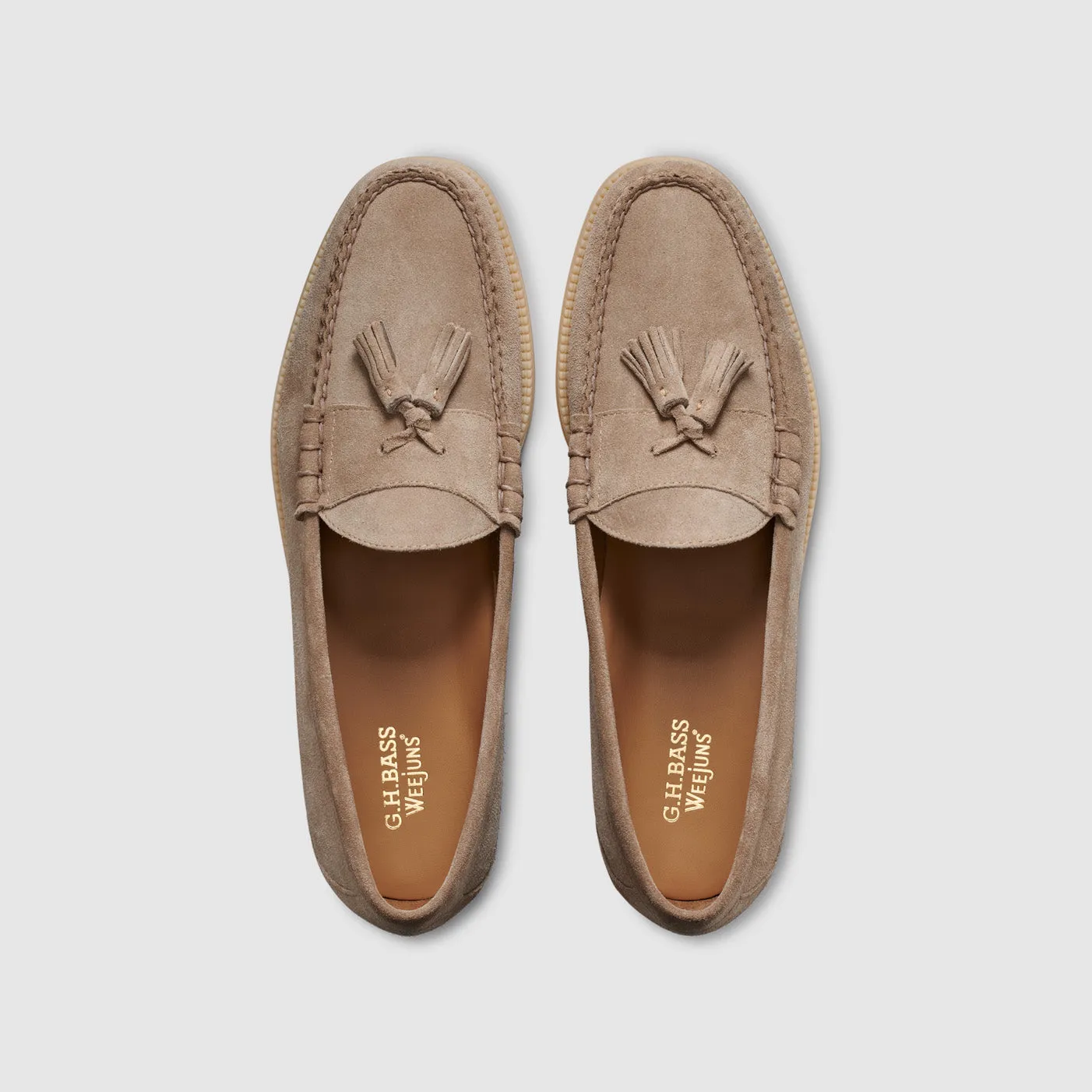 MENS LENNOX TASSEL EASY SUEDE WEEJUN LOAFER