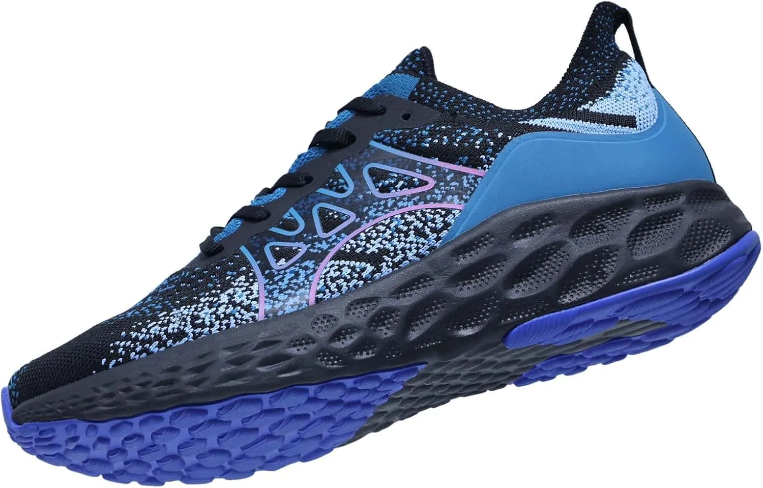 Men's Lightweight Walking Shoes - Slip on Cushioned Sneakers for Tennis, Fitness and Everyday wear