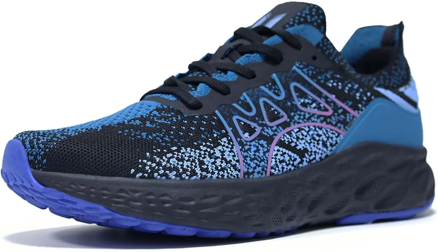 Men's Lightweight Walking Shoes - Slip on Cushioned Sneakers for Tennis, Fitness and Everyday wear