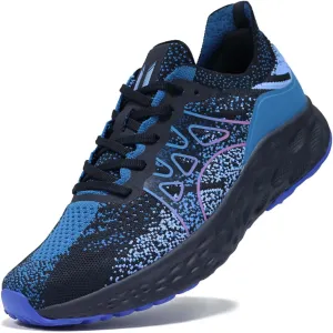 Men's Lightweight Walking Shoes - Slip on Cushioned Sneakers for Tennis, Fitness and Everyday wear