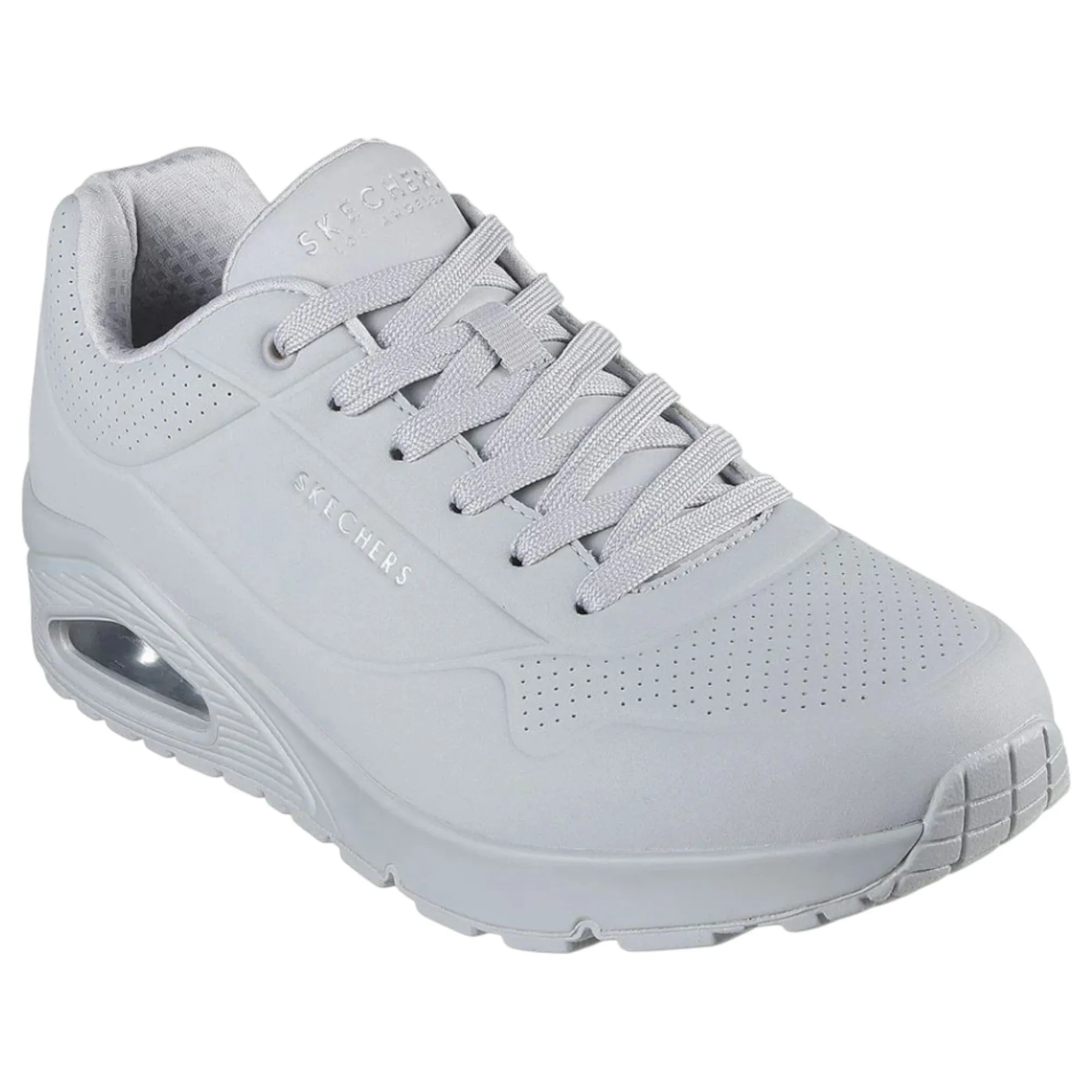 Mens Skechers Uno - Stand On Air Shoes Stone
