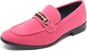 Men's Vintage Velvet Designer Classic Dress Tuxedo Loafers Slip On Shoes Arthur-01