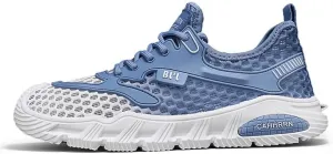 Men's Water Shoes: Quick Dry Swim Shoes for Men & Women, Non-Slip Barefoot Shoes for Beach, Hiking, Diving - Unisex Water Shoes with Nylon & Rubber