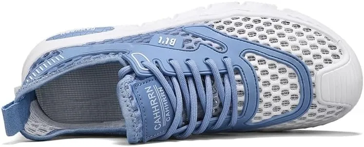 Men's Water Shoes: Quick Dry Swim Shoes for Men & Women, Non-Slip Barefoot Shoes for Beach, Hiking, Diving - Unisex Water Shoes with Nylon & Rubber