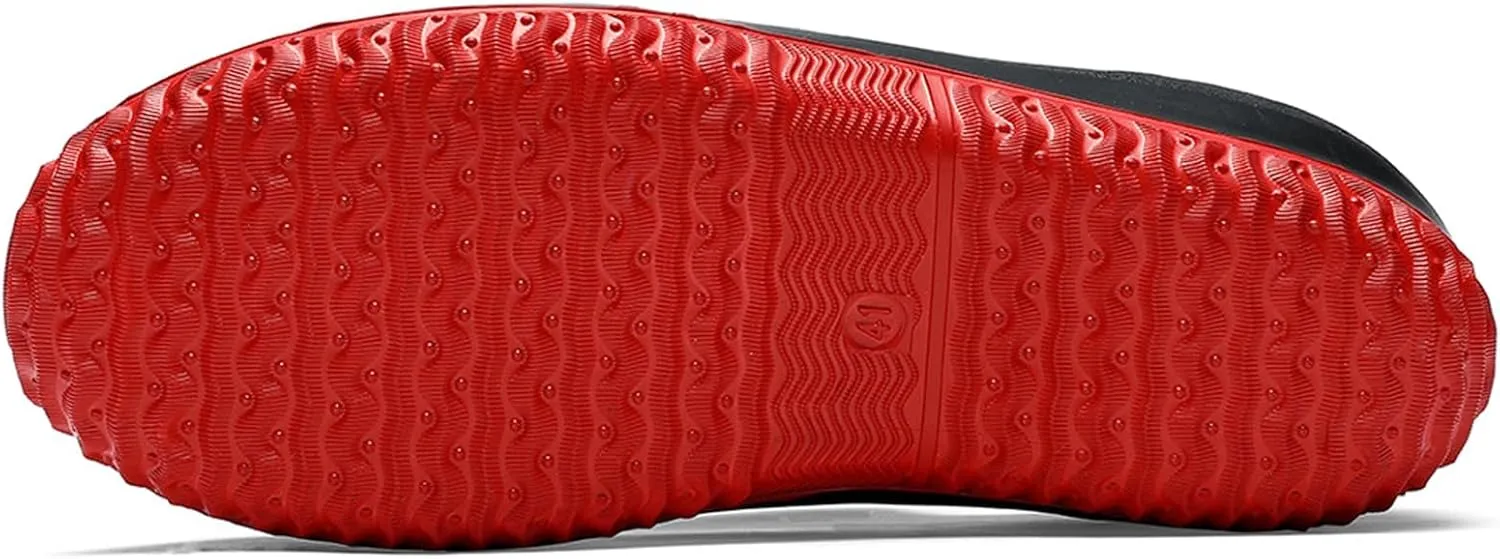 Men's Waterproof Non Slip Chef Shoes Food Service Kitchen Shoes Lightweight Slip On Garden Shoes for Camping and Yard Work