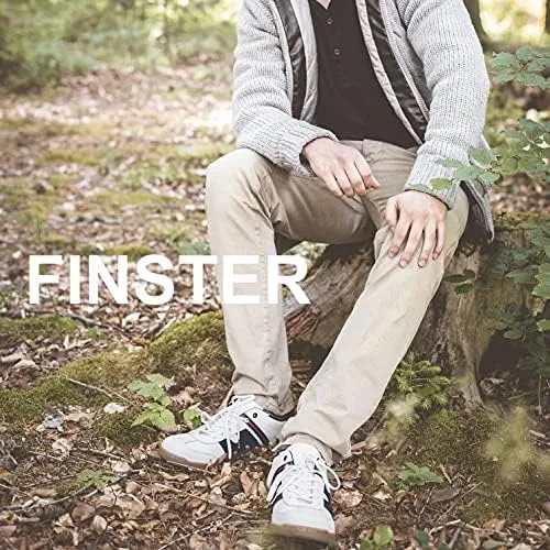 Men's Women's Unisex Casual Leather Sneaker Finster
