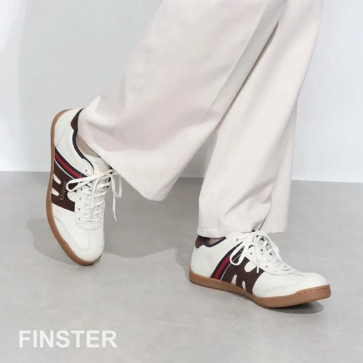 Men's Women's Unisex Casual Leather Sneaker Finster