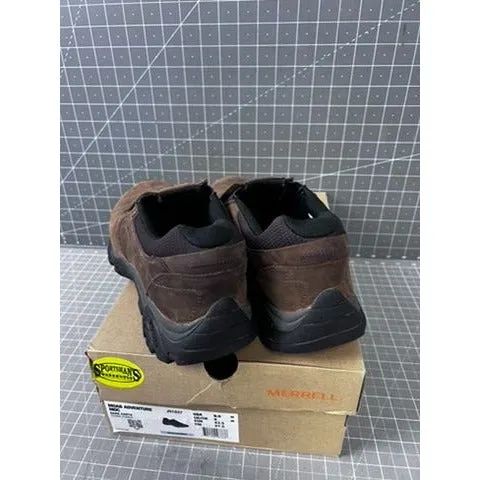 Merrell Men's Moab Adventure Moc Slip-On Shoes Dark Earth Size 9M Leather NEW