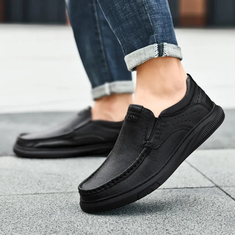 Merrick Leather Slip-on