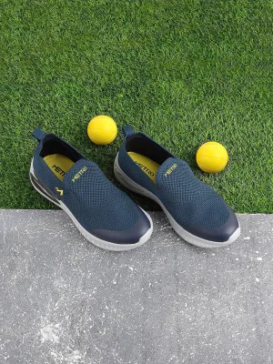 Metro Men Textured Slip-On Sneakers