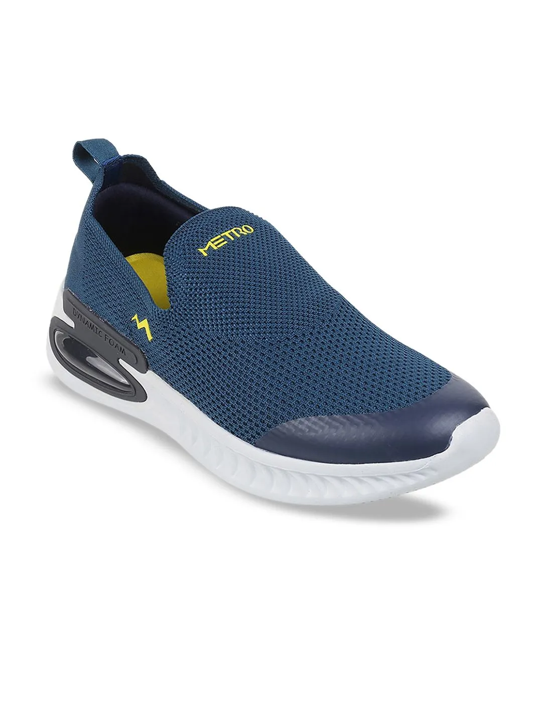 Metro Men Textured Slip-On Sneakers