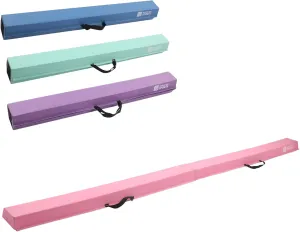 Modern-Depo 6ft/8ft Gymnastics Balance Beam for Home Use, Folding Balance Beam, Anti-Slip Surface, Practice Gymnastics Equipment for Kids, Physical Therapy