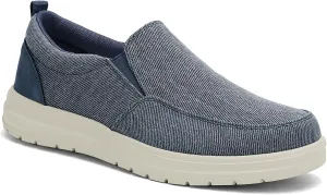 Moodeng Men's Slip on Loafers Lightweight Causal Shoes Comfortable Boat Shoes Outdoor Driving Shoes