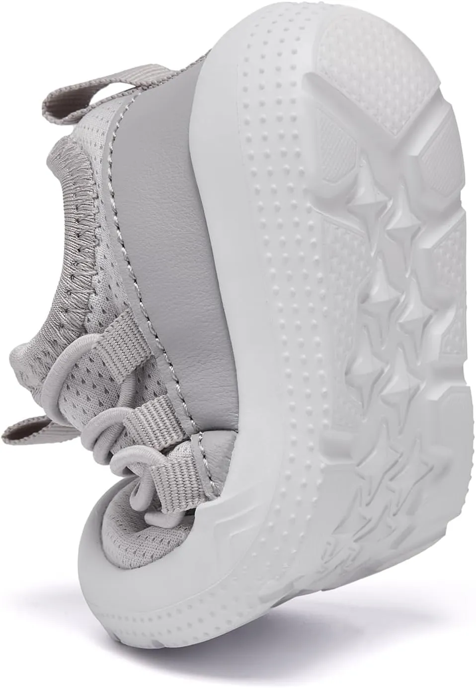 MORENDL Toddler Sneakers Infant Baby Walking Shoes Girl Boy Tennis Lightweight Slip On Shoes