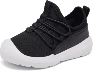 MORENDL Toddler Sneakers Infant Baby Walking Shoes Girl Boy Tennis Lightweight Slip On Shoes