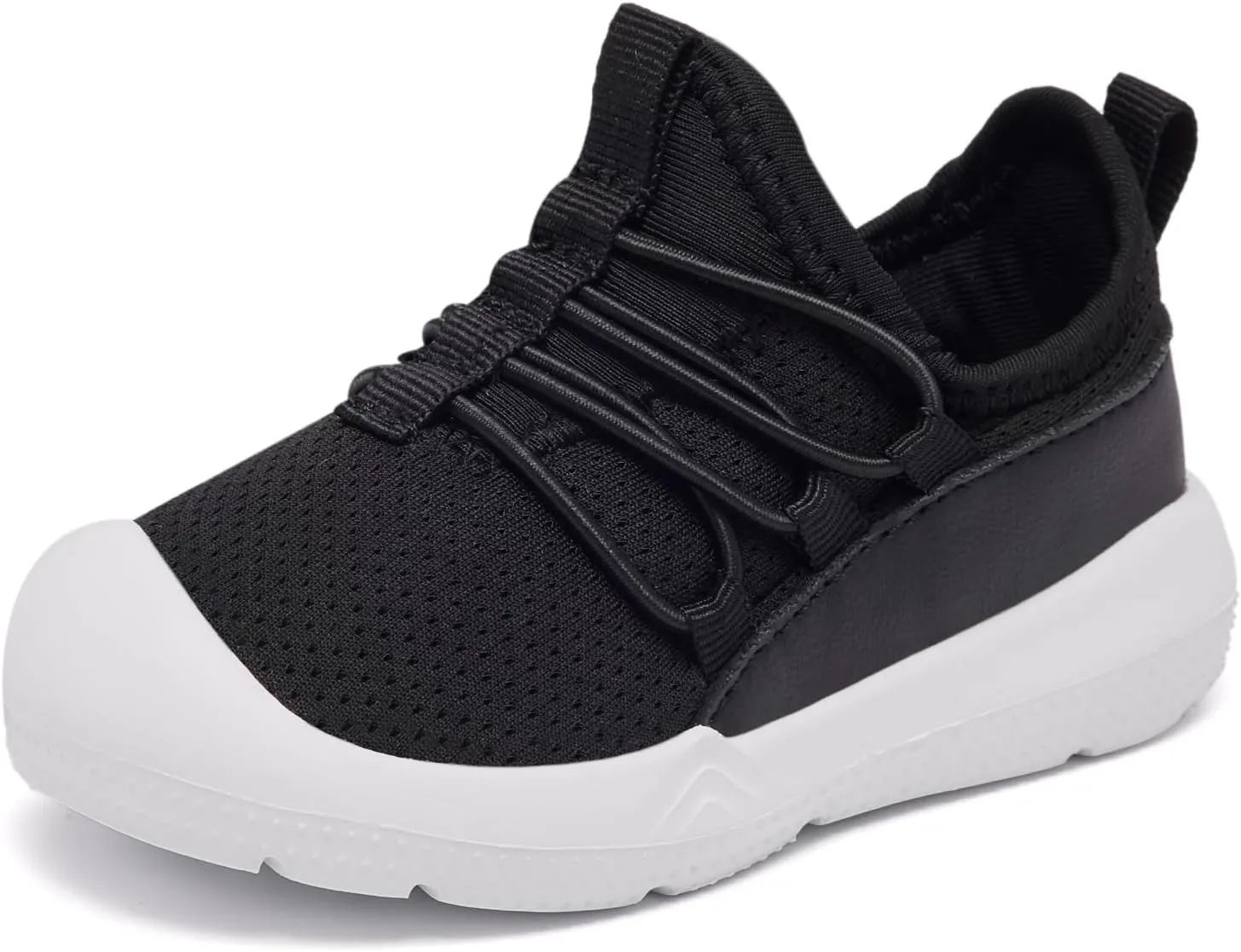 MORENDL Toddler Sneakers Infant Baby Walking Shoes Girl Boy Tennis Lightweight Slip On Shoes