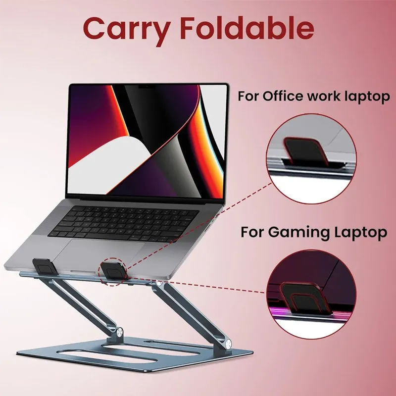 Moxedo Foldable Laptop Stand with Phone Holder