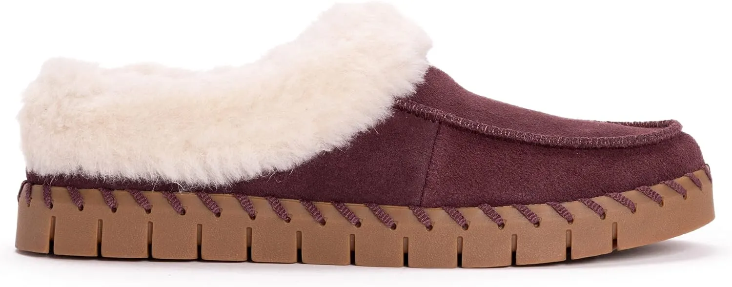 MUK LUKS Women's Flexi Buffalo Shoe Clog