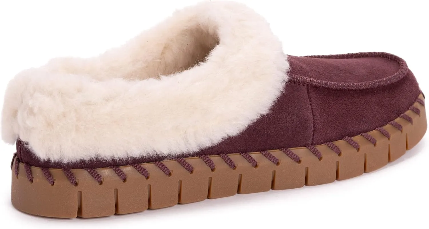 MUK LUKS Women's Flexi Buffalo Shoe Clog