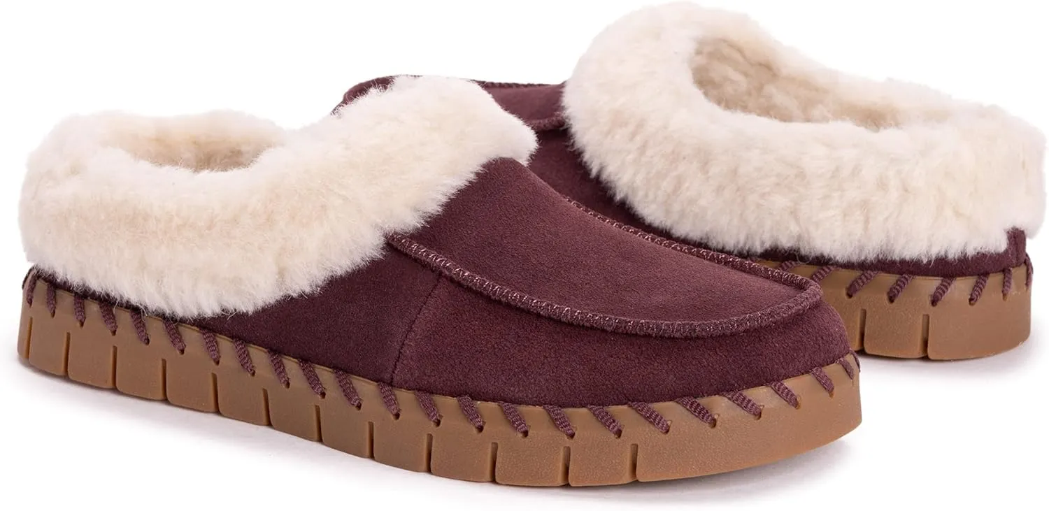 MUK LUKS Women's Flexi Buffalo Shoe Clog