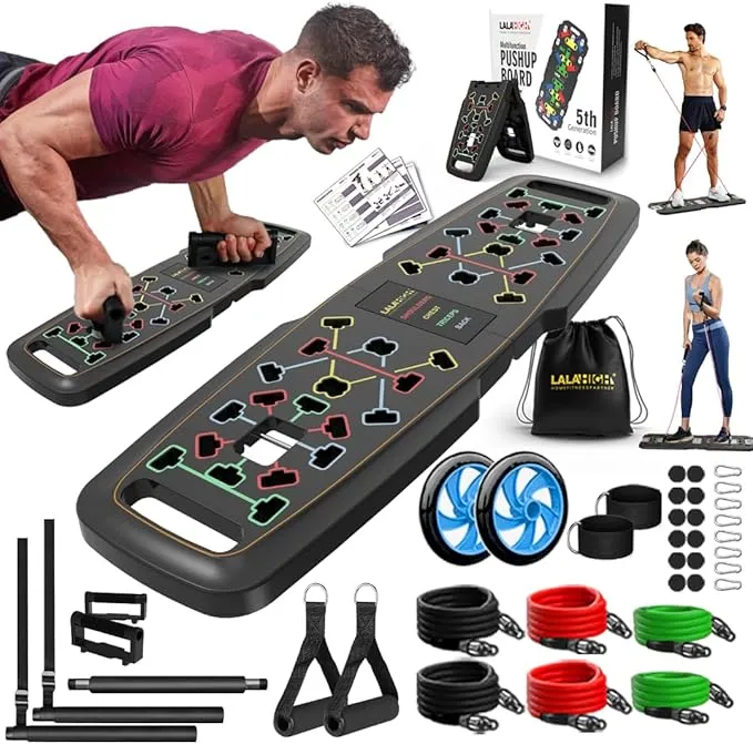 Multifunctional push-up plate stand fitness equipment home exercise