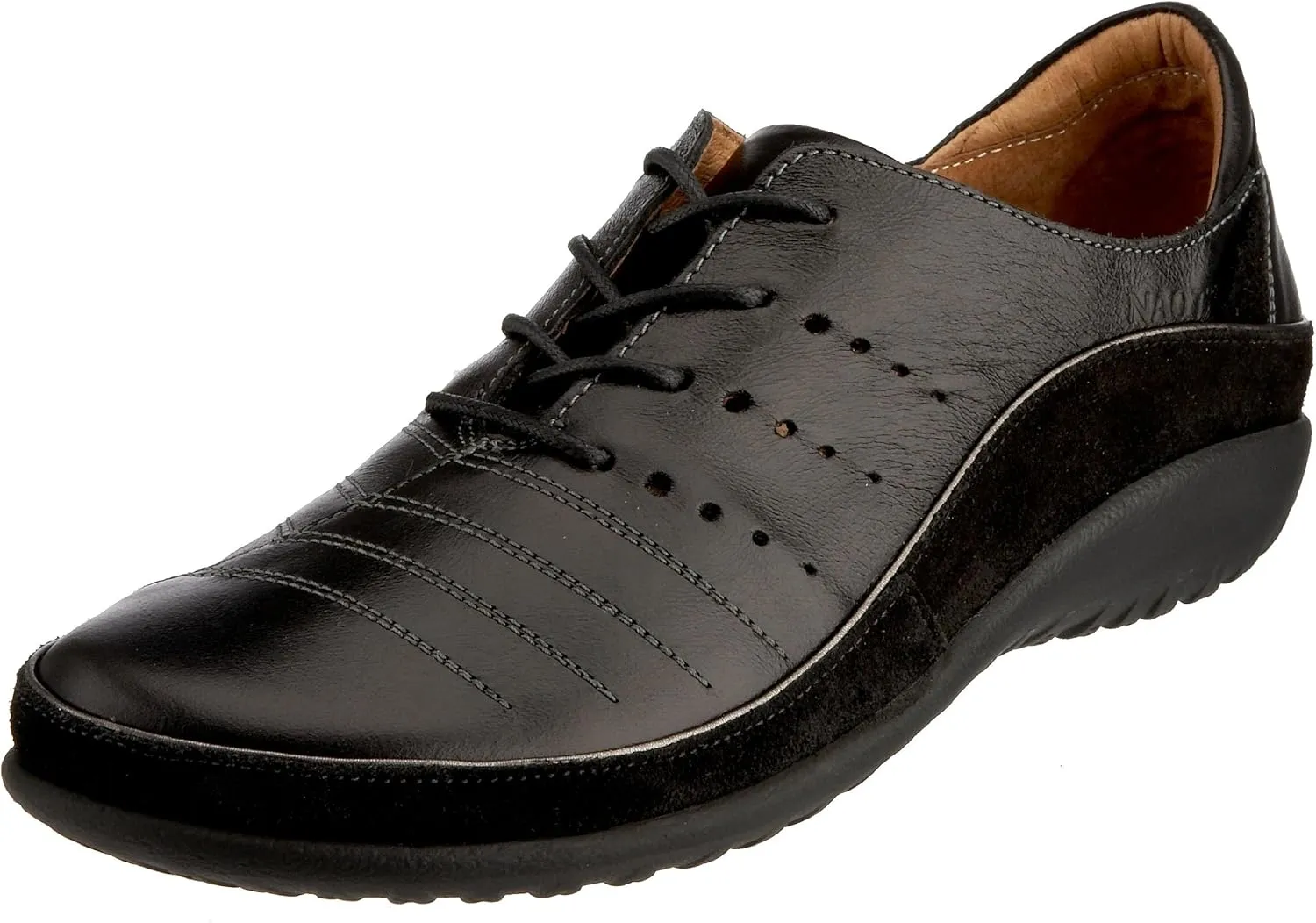 NAOT Footwear Women’s Kumara Lace Up Oxford with Cork Footbed and Arch Support Footbed - Lace Up Shoe - Comfort and Support- Slip Resistant - Lightweight and Perfect for Travel
